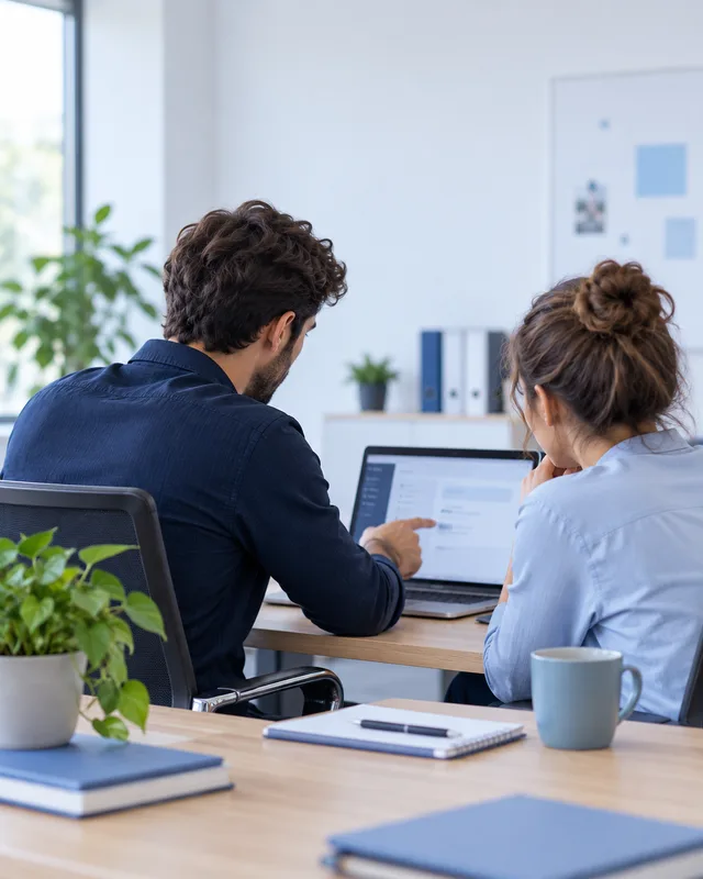 Ambiente de trabalho empresarial